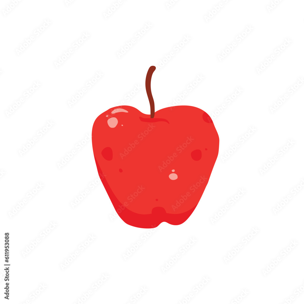 Apple fruit cartoon vector illustration Apple fruit cartoon vector illustration