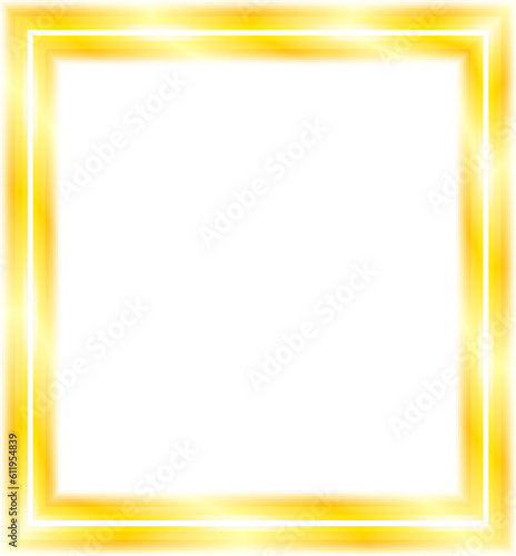 Abstract neon frame. Shining and glowing border. Copy space for your images, text, lettering, pictures, photos and designs.