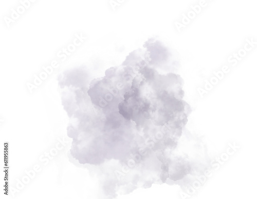 realistic smoke or cloud isolated on transparency background ep26