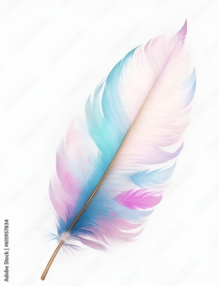 feathers isolated on white feathers isolated on white