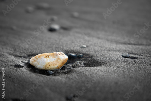 colorfull stone on the beach