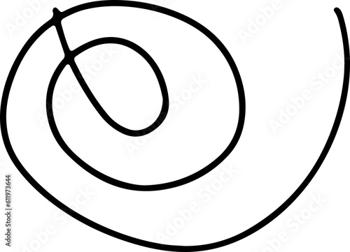 spiral line