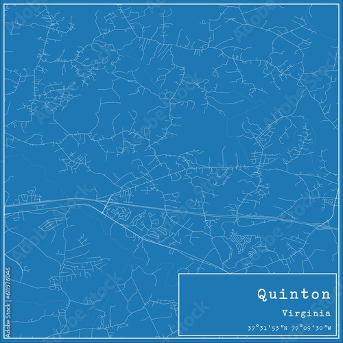 Quinton Virginia Map