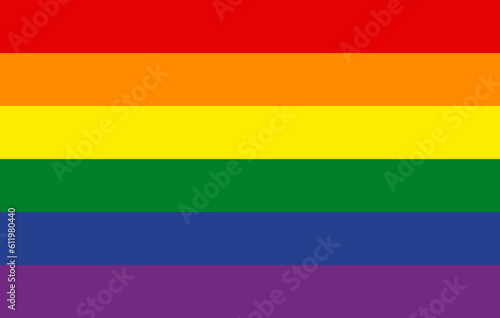 rainbow flag symbol of LGBT  pride month