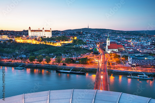 Slovakia, Capital, Bratislava Castle, history,9th and 11th centuries, photo