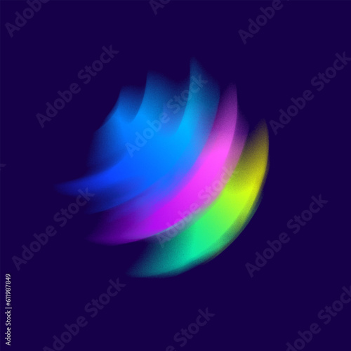 Gradient Colorful Splash Vector Background Design