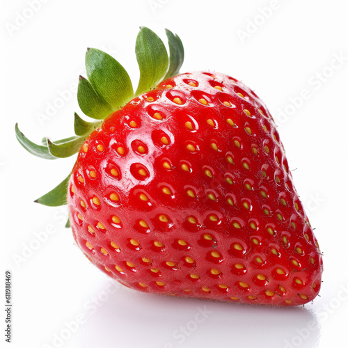 strawberry isolated on white background