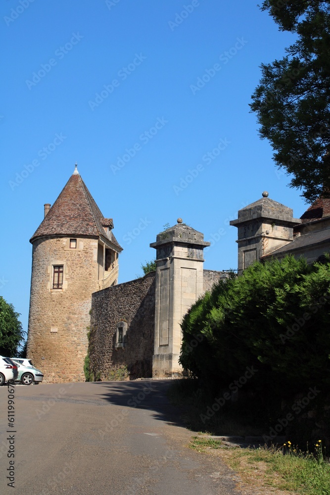 Tour Gaujard, Avallon, Burgundy/Bourgogne.