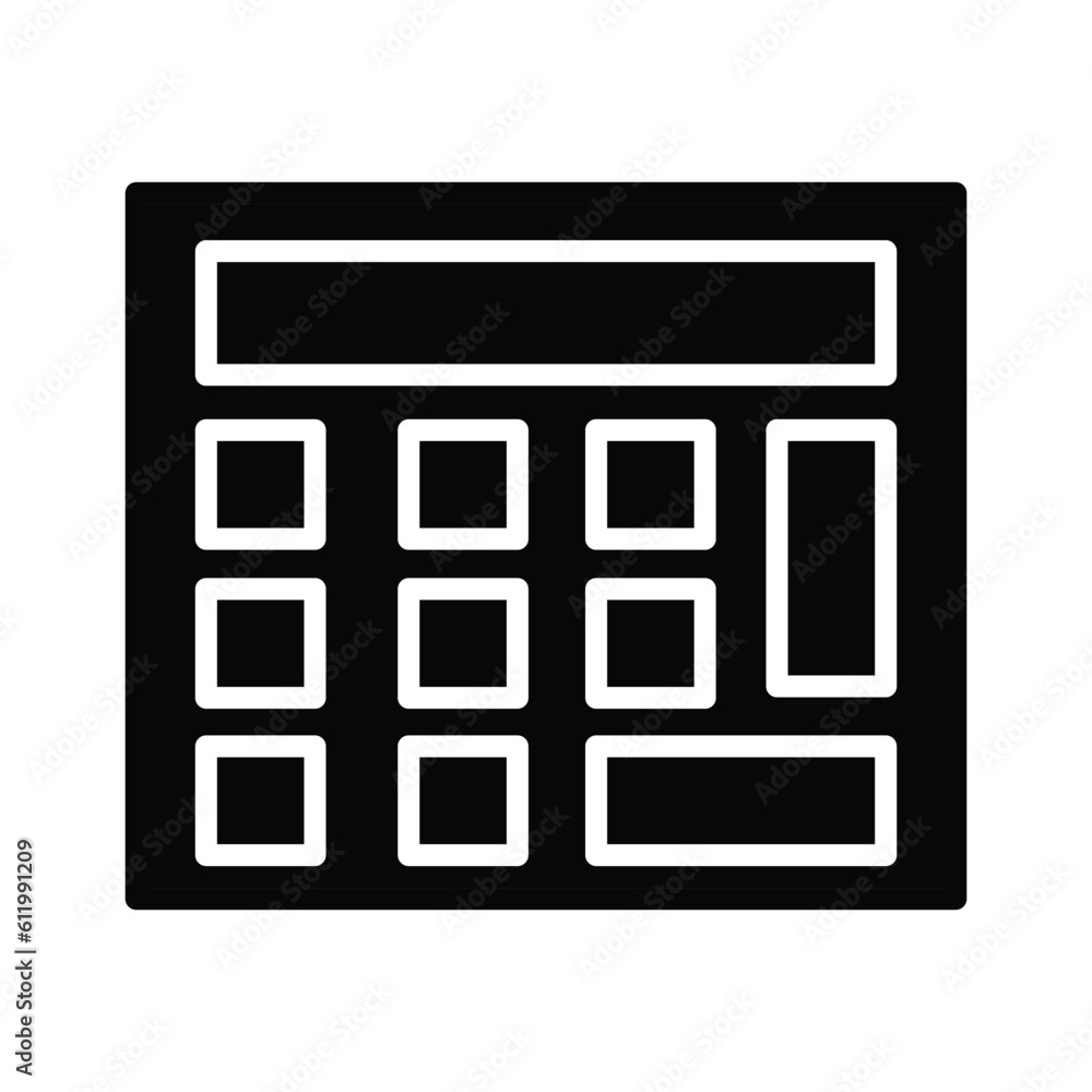 calculator ,icon, vector, illustration, design, template, flat, style calculator ,icon, vector, illustration, design, template, flat, style