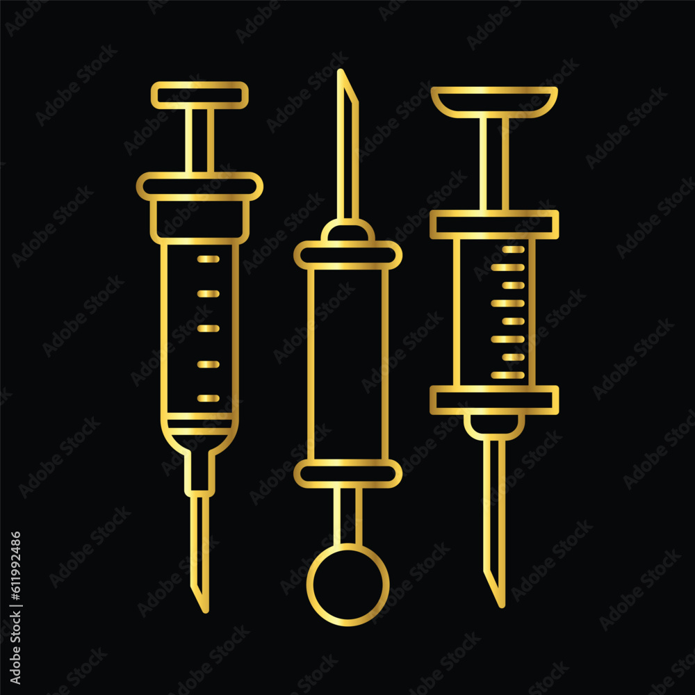 syringe ,icon, vector, illustration, design, template, flat, style syringe ,icon, vector, illustration, design, template, flat, style