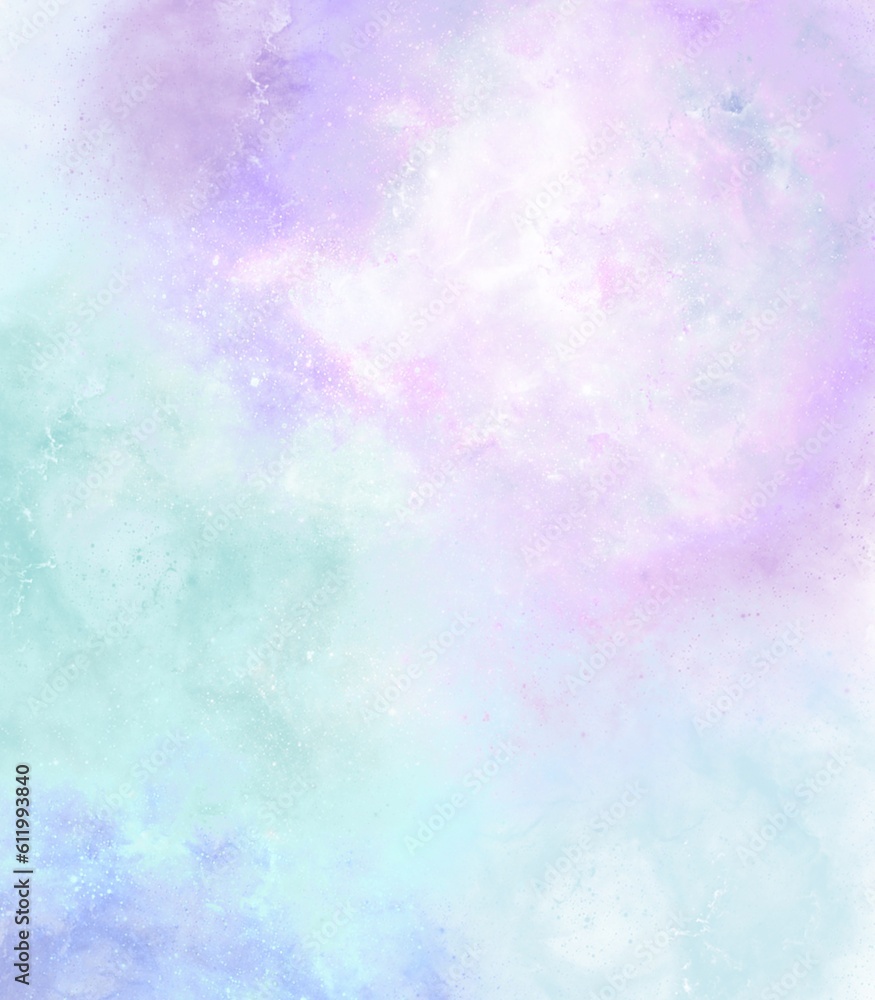 Sky gradient with cloud  like cotton candy background 