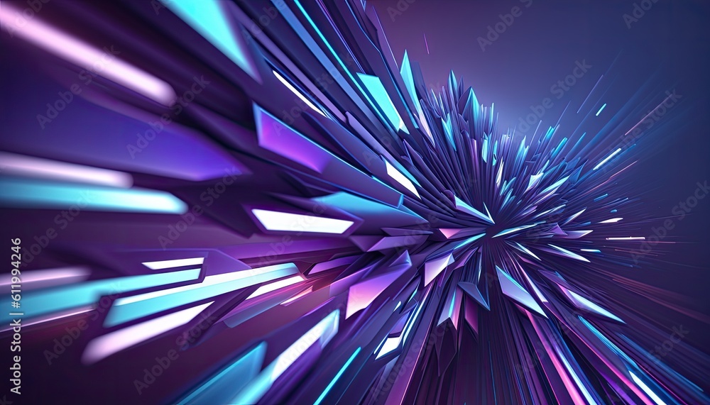 abstract blue and purple explosion background abstract abstract painting, in the style of vray tracing, sharp perspective angles, made of crystals, wallpaper abstract blue and purple explosion background abstract abstract painting, in the style of vray tracing, sharp perspective angles, made of crystals, wallpaper