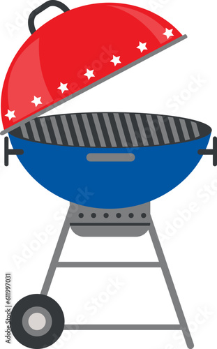4th of July, Independence Day, BBQ, Grill