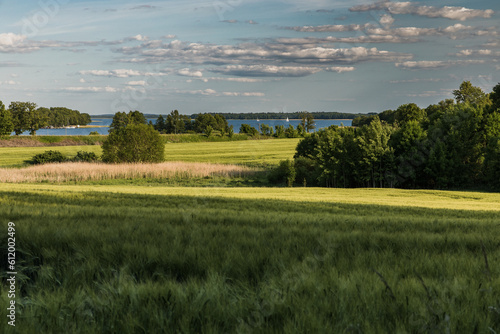 Fototapeta Naklejka Na Ścianę i Meble -  Mazury w słoneczny dzień. Mazurski krajobraz.