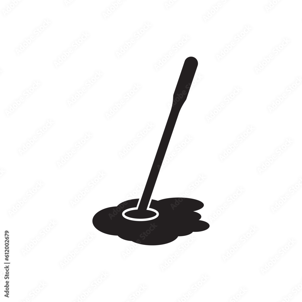 Mop and bucket cleaning vector isolated illustration Mop and bucket cleaning vector isolated illustration