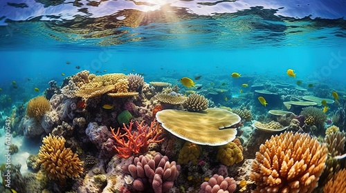 Mirroring nature s underwater charm 