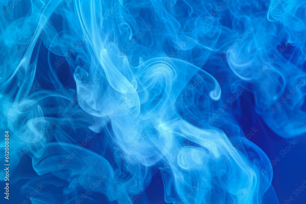 Colored Translucent Smoke Vapors With Matte Color For Backgrounds And Wallpapers Created With The Help Of Artificial Intelligence