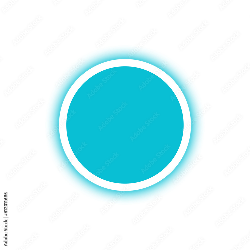 blue banner circle light neon and dot blue banner circle light neon and dot