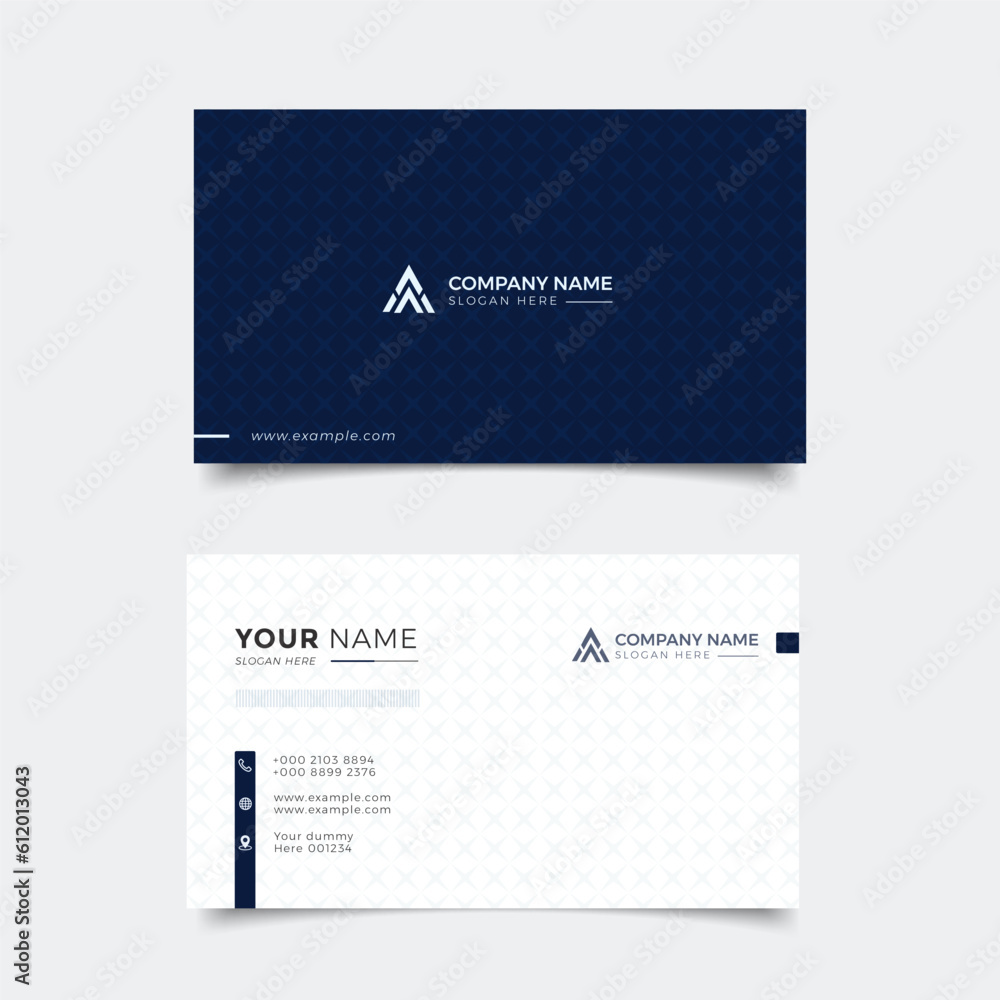 Modern professional business card Premium Vector Modern professional business card Premium Vector