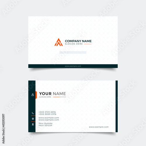 Modern professional business card