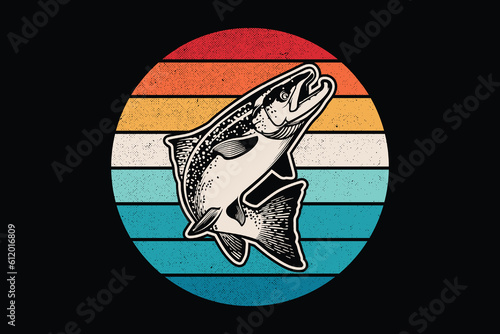 fishing t shirt design vector. funny fishing t shirt design 