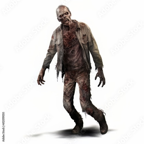 Zombie the walking dead