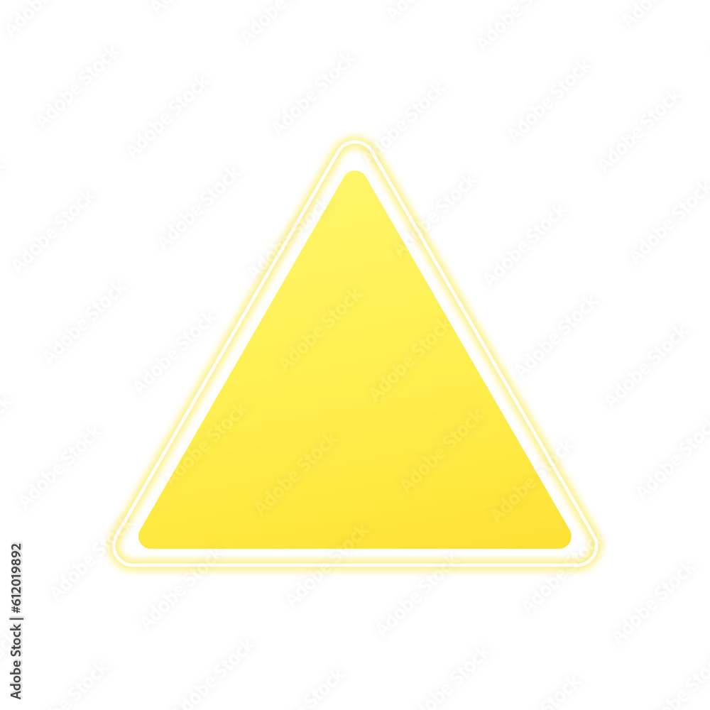 yellow banner triangle light line frame neon yellow banner triangle light line frame neon