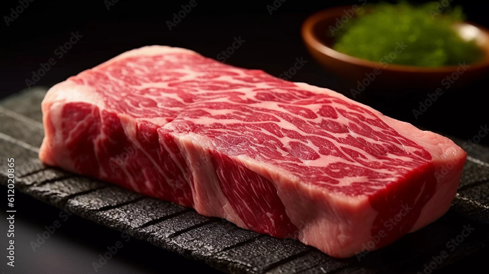 Unmistakable Delight: Reveling in the Unforgettable Essence of Wagyu Beef, Generative AI.