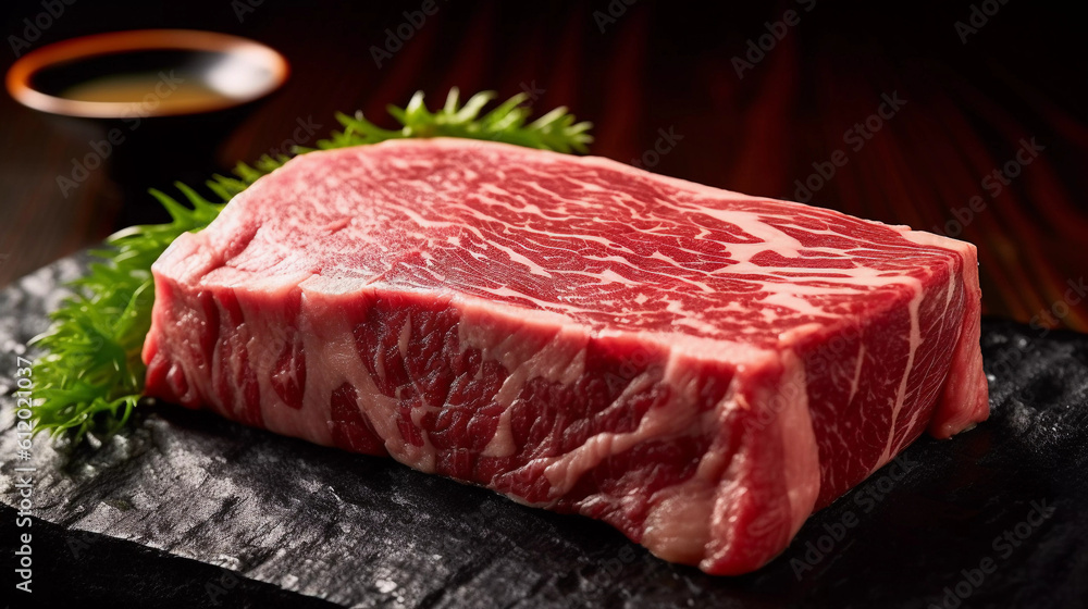 Gourmet Paradise: Discovering the Heavenly Bliss of Wagyu Beef, Generative AI.