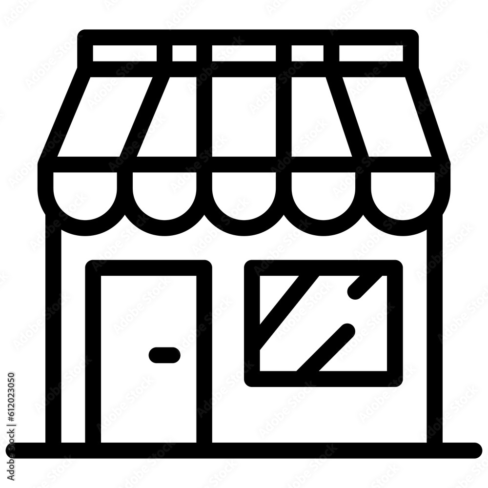 retail store vector icon retail store vector icon