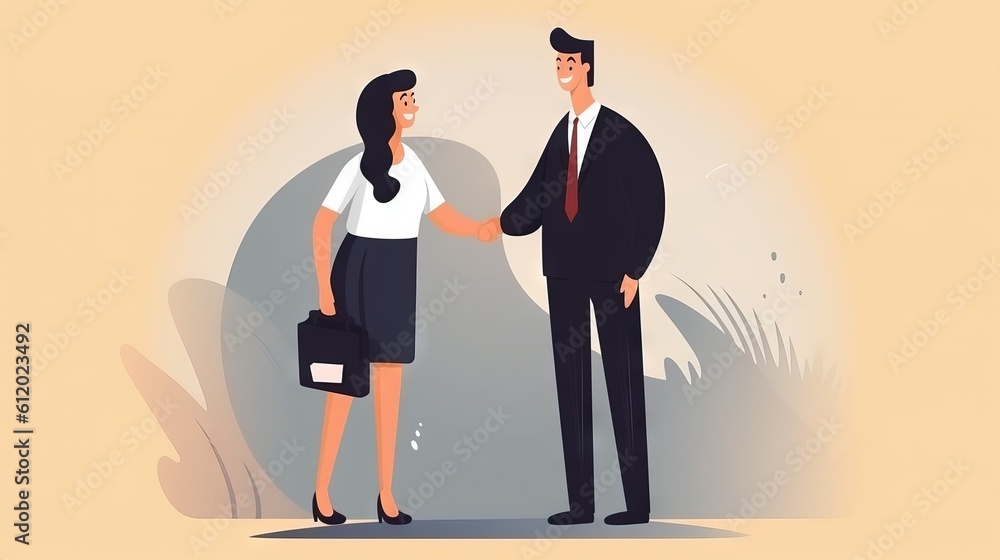 people meeting, handshake, agreement, business, deal, welcome, smile, AI people meeting, handshake, agreement, business, deal, welcome, smile, AI