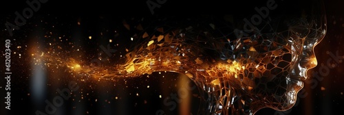 gold particles, background, abstract, glitter, explosion, wallpaper, flow