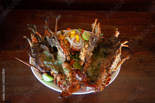 drinks, fish, peixe frito, brasil,praia, jangadas, lagosta frita, arroz branco, ia  photo