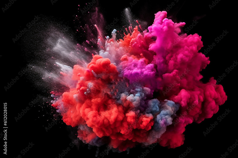Abstract powder splatted background. Colorful dust cloud.
paint, AI generated, red, purple, gray Abstract powder splatted background. Colorful dust cloud.
paint, AI generated, red, purple, gray