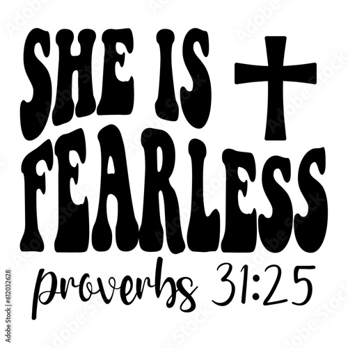 She is Fearless svg