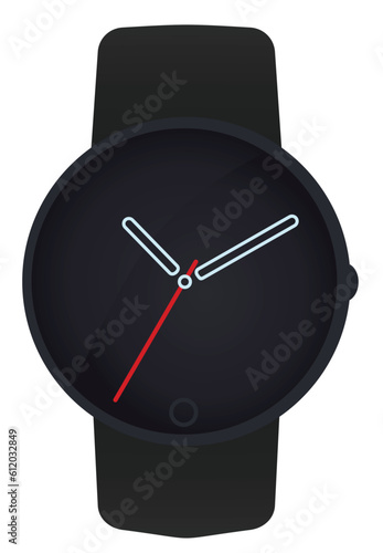 Smart hand watch. vector illustration