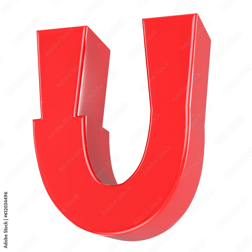 Font With Number 3D Render Font With Number 3D Render