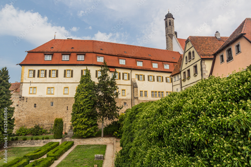 Former Johannis Cloister in Rothenburg ob der Tauber, Bavaria state, Germany Former Johannis Cloister in Rothenburg ob der Tauber, Bavaria state, Germany