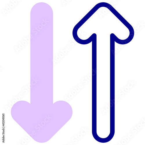 passing arrow icon