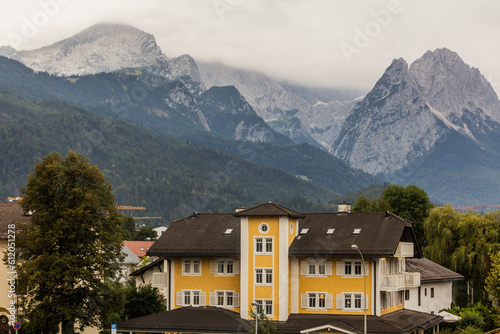 Mountains above Garmisch-Partenkirchen, Bavaria state, Germany. © Matyas Rehak