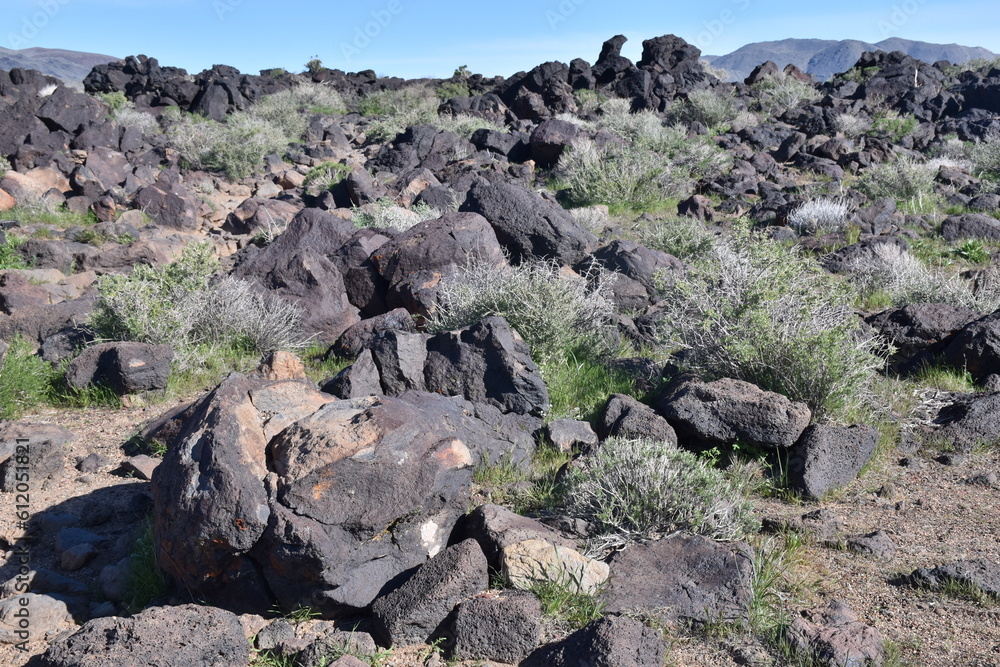 The Fossil Falls is a unique geological feature, located in the Coso Range of California in the United States.