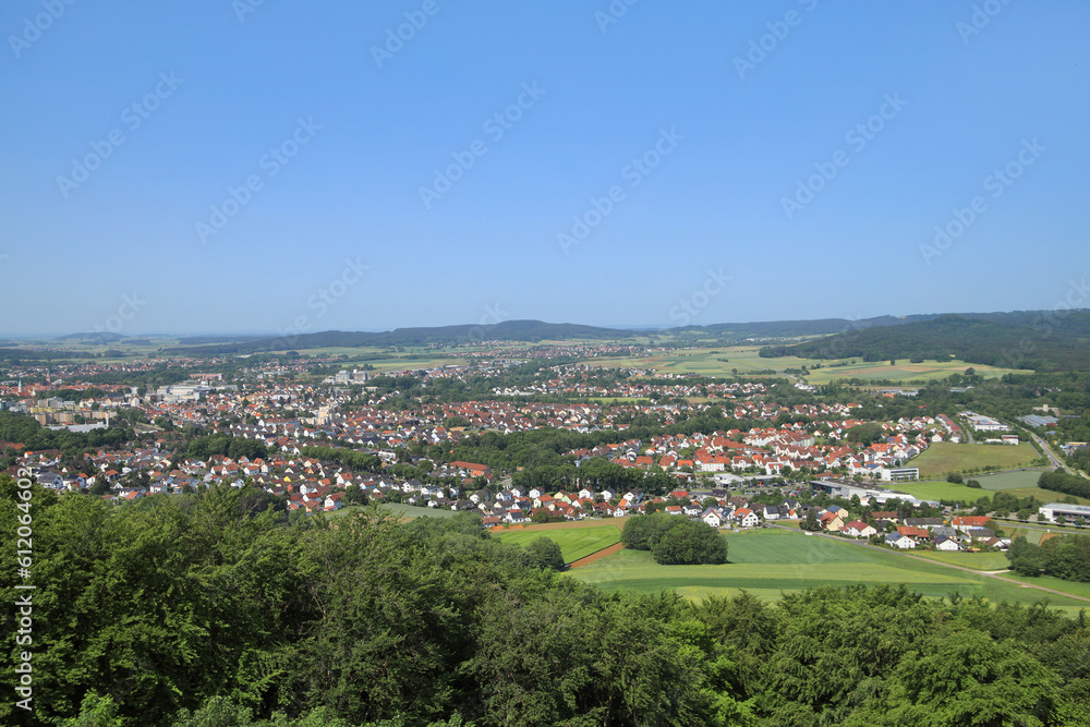View at Neumarkt in der Oberpfalz, Franconia - Germany
