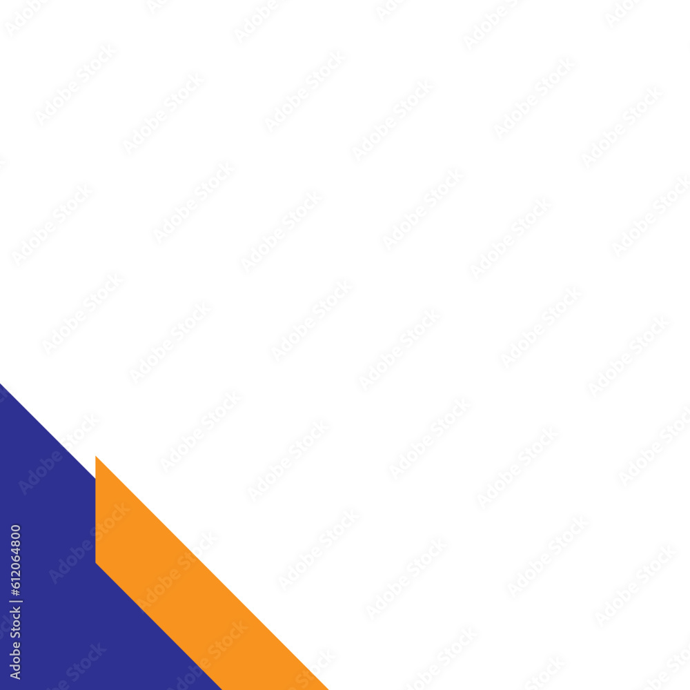 Flat geometri corner Flat geometri corner