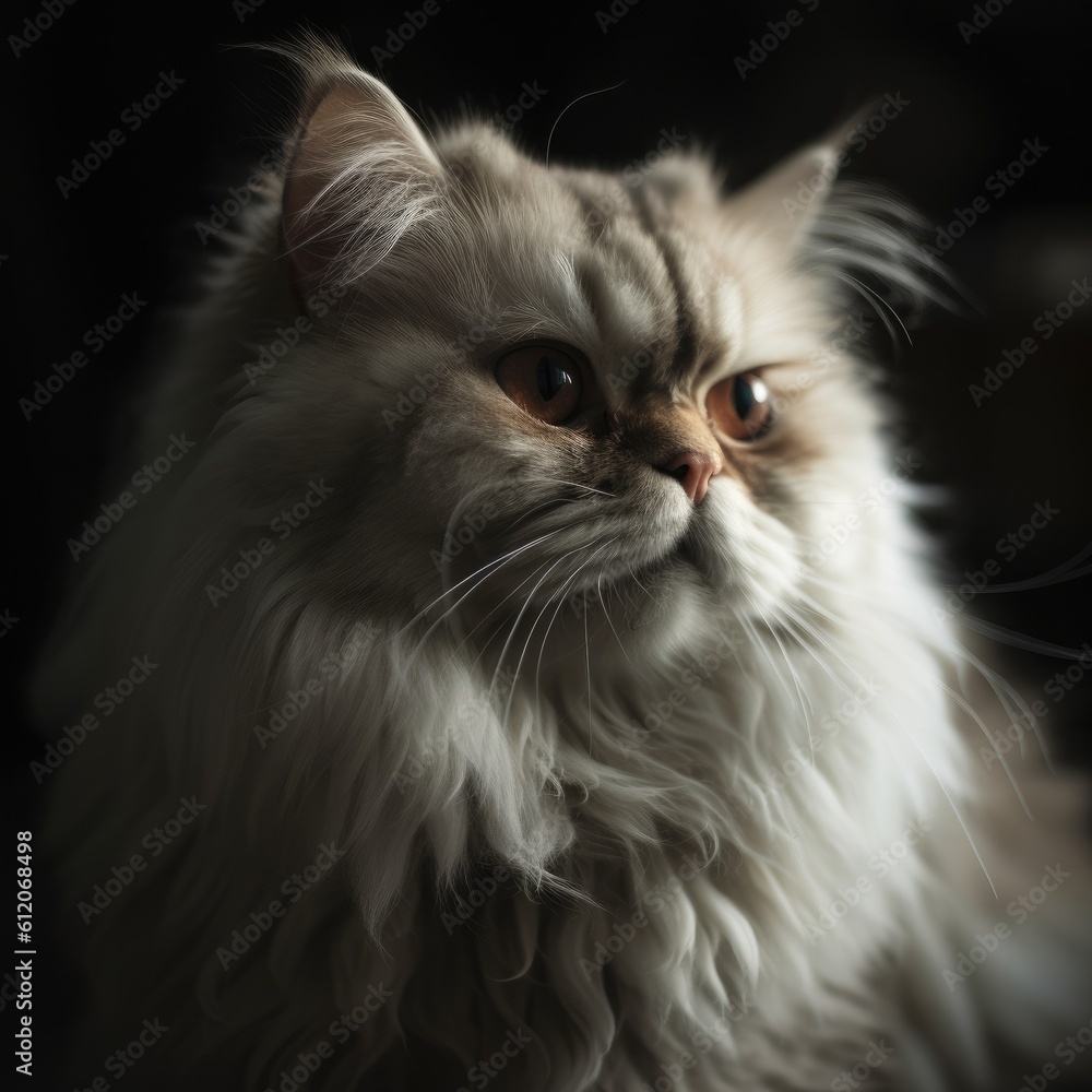 close up portrait of a cat close up portrait of a cat