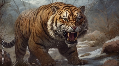 King Sabre-Toothed Tiger