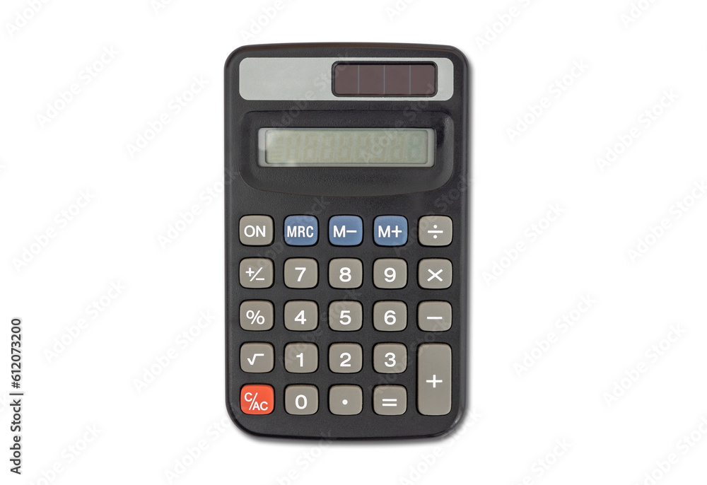black solar calculator isolated, transparent background, jpg black solar calculator isolated, transparent background, jpg