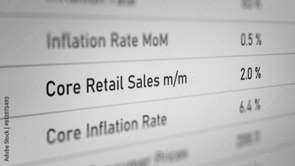 Animated Number of Core Retail Sales. Fictitious Data Created Exclusively for This Concept Footage
Animated Number of Core Retail Sales. Fictitious Data Created Exclusively for This Concept Footage
