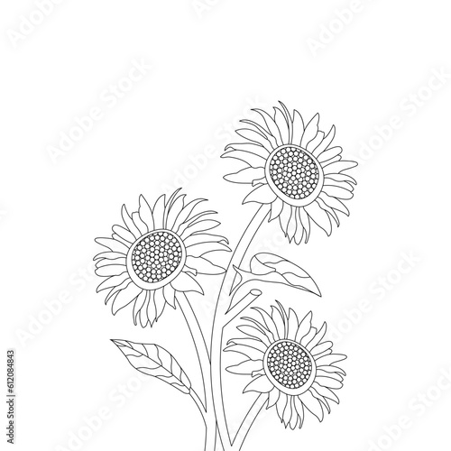 floral background with flowers