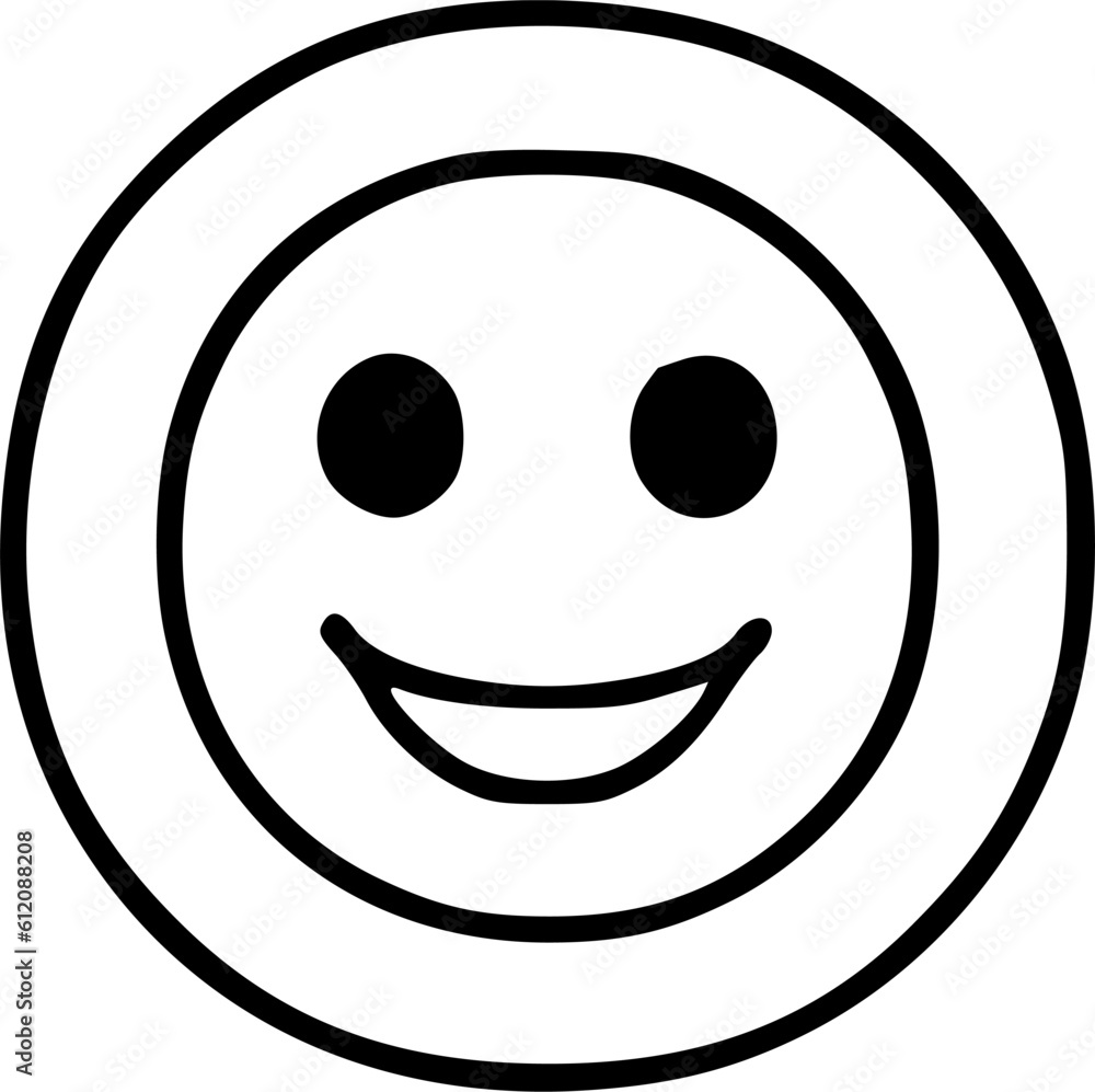 smile face with smile eyes emoticon line icon, outline vector sign, linear manner pictogram isolate on white. Emoji smiley symbol, logo illustration. Editable stroke smile face with smile eyes emoticon line icon, outline vector sign, linear manner pictogram isolate on white. Emoji smiley symbol, logo illustration. Editable stroke