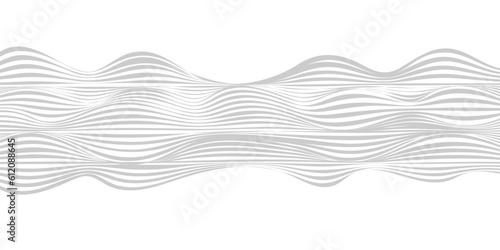 Abstract grey smooth element swoosh speed wave modern stream background. Abstract wave line for banner, wallpaper background with wave design